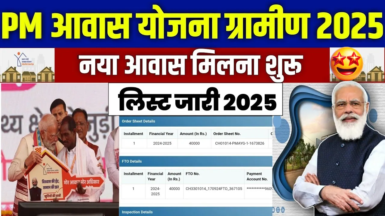 PM Awas Yojana इस राज्य के लोगों को मिलेगा प्रधानमंत्री आवास योजना का पहला लाभ – जानिए पूरी जानकारी